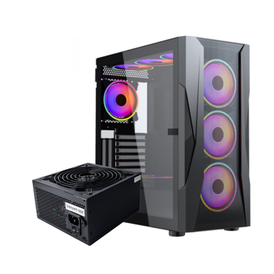 Tower Case with Power supply